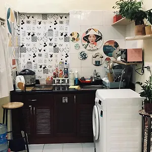 Minh Vy House 16 Hang Voi Cozy Aparment, Super Fast Internet, Kitchen And Washer شقة هانوي