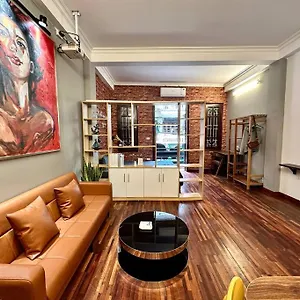Apartment An House - Cine - Street Food, Projector, Washer, 10 Mins To Hoan Kiem *
