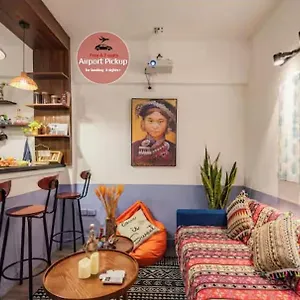 Apartment An House - 2br Fusion Indigo - 5' To Ho Guom With Projector & Washer Hanoi