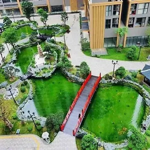 Lägenhet Lustay Studior102 The Zenpark - Koi Pond View Hanoi
